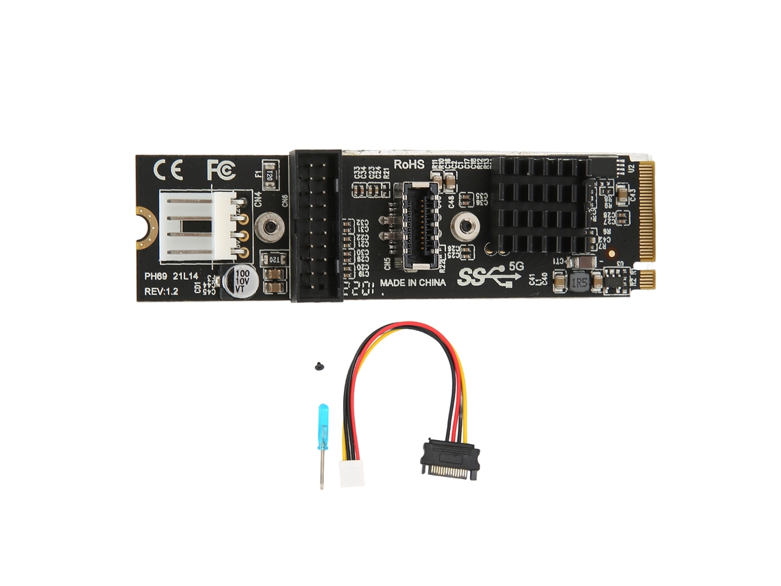 Adaptador M.2 Mkey Pcie Usb 3.1 Type C LAXISCREED