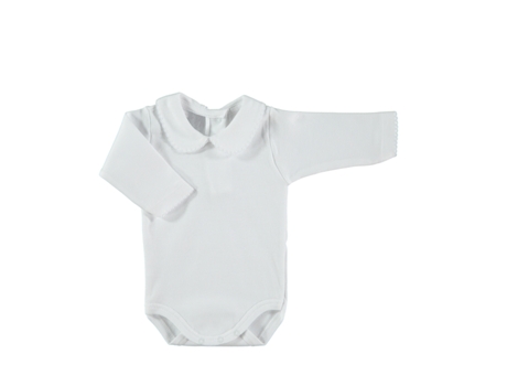 Body Bebé BABIDU com Colarinho de bebé liso (12 meses)