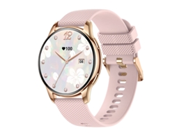 Smartwatches Feminino Bestvite 1,32" Com Chamadas, +100 Exercícios, Ritmo Cardíaco, Sono E Spo2 Rosa
