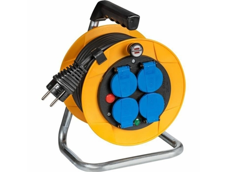 Cabo alongador Brennenstuhl Amarelo