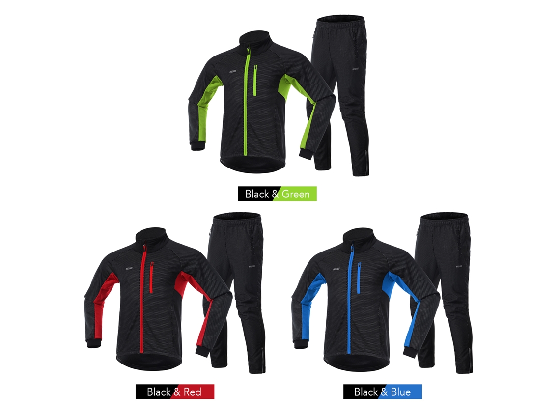 Roupa de ciclismo de inverno para homem S/MARCA