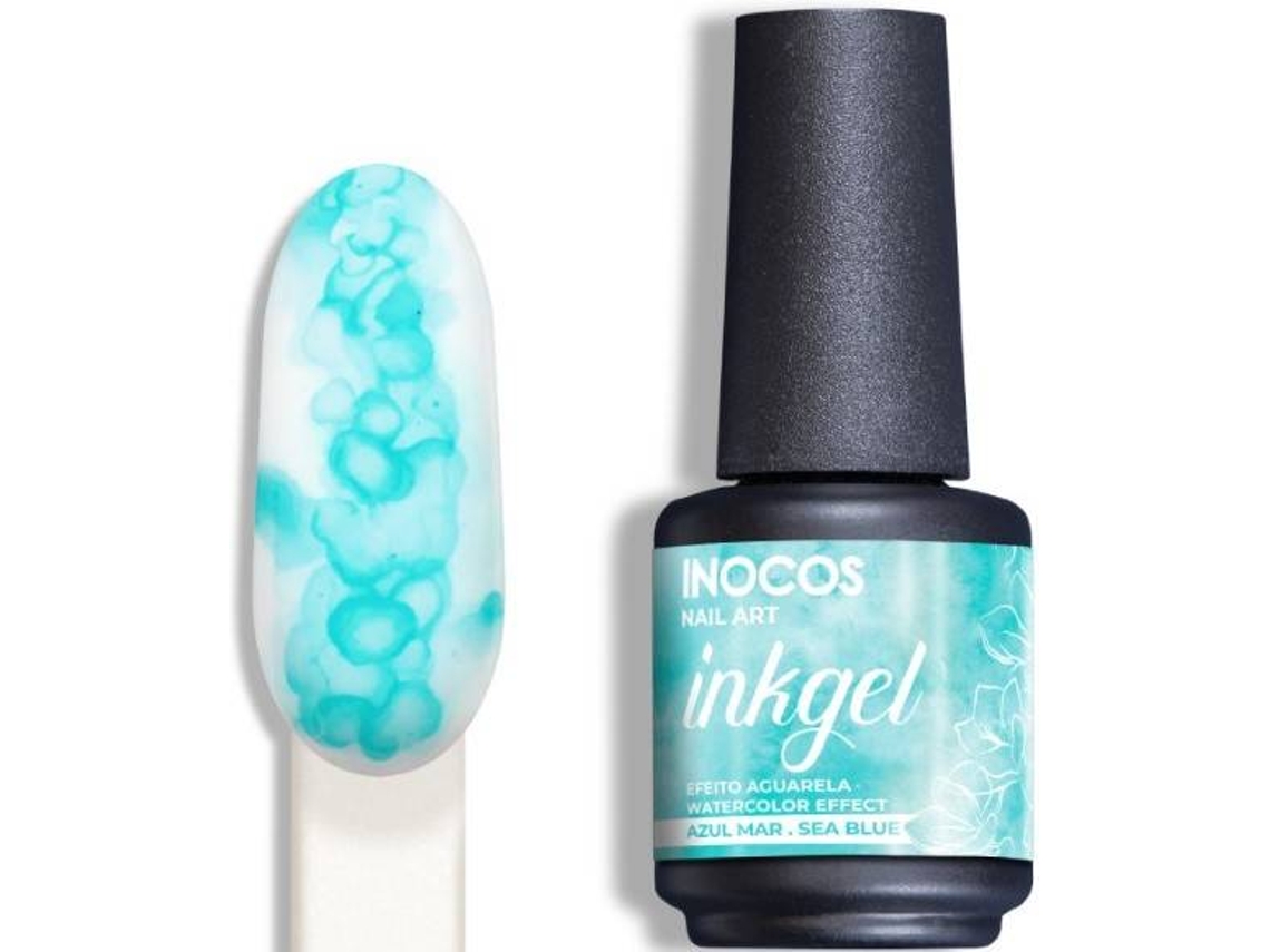 Verniz de Gel INOCOS Azul Mar  (15 ml)