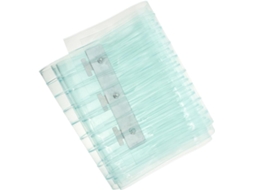 Cortina De Porta Em Pvc Com Listras Azuis Grossas, Resistente Ao Vento E Ao Frio, Com Tiras Transpar Gokoco