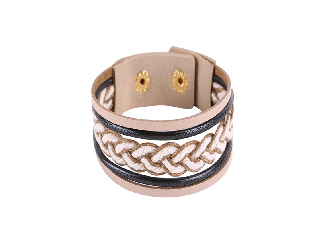 Pulseira De Jóias Estilo Nacional Camadas Múltiplas