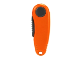 Tesoura De Linha De Pesca Em Forma De Camarão Plegável Aço Plástico Com Capa Protectora Laranja