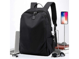 Mochila De Estudante, Mochila De Faculdade, Mochila De Viagem, Grande Capacidade, Mochila De Computador, Preta, Multifuncional. Olysi Shop
