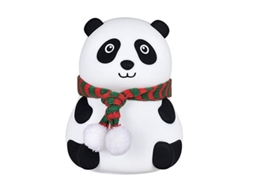 Lâmpada De Noite Panda Bonita De Silicone Macio, Protetora Dos Olhos, Recarregável Com Múltiplos Modos De Iluminação