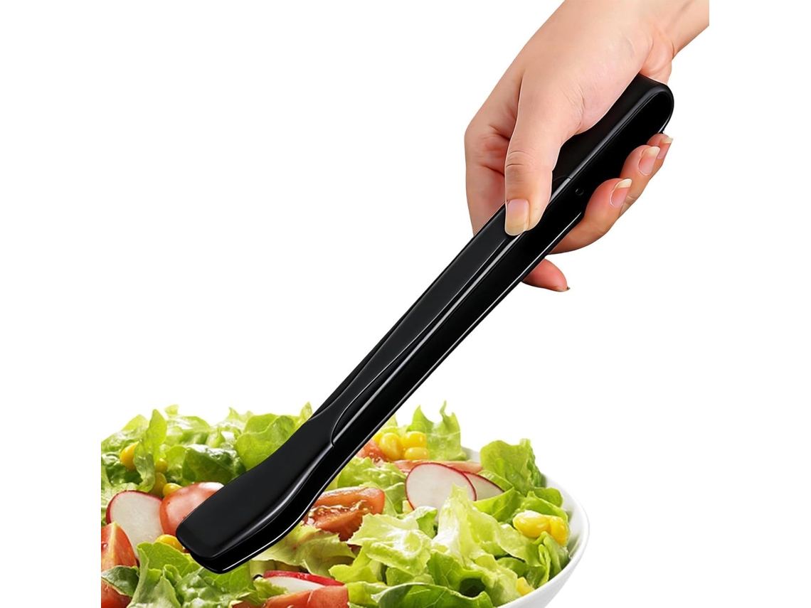 Pinça Para Servir Alimentos Antiderrapante, Resistente Ao Calor, Feita De Silicone Qualidade Alimentar, Utensílio De