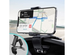 Suporte Para Celular - Yyv - Presilha De Mola 360° - Para Smartphones De 4 A 7 Polegadas - Preto