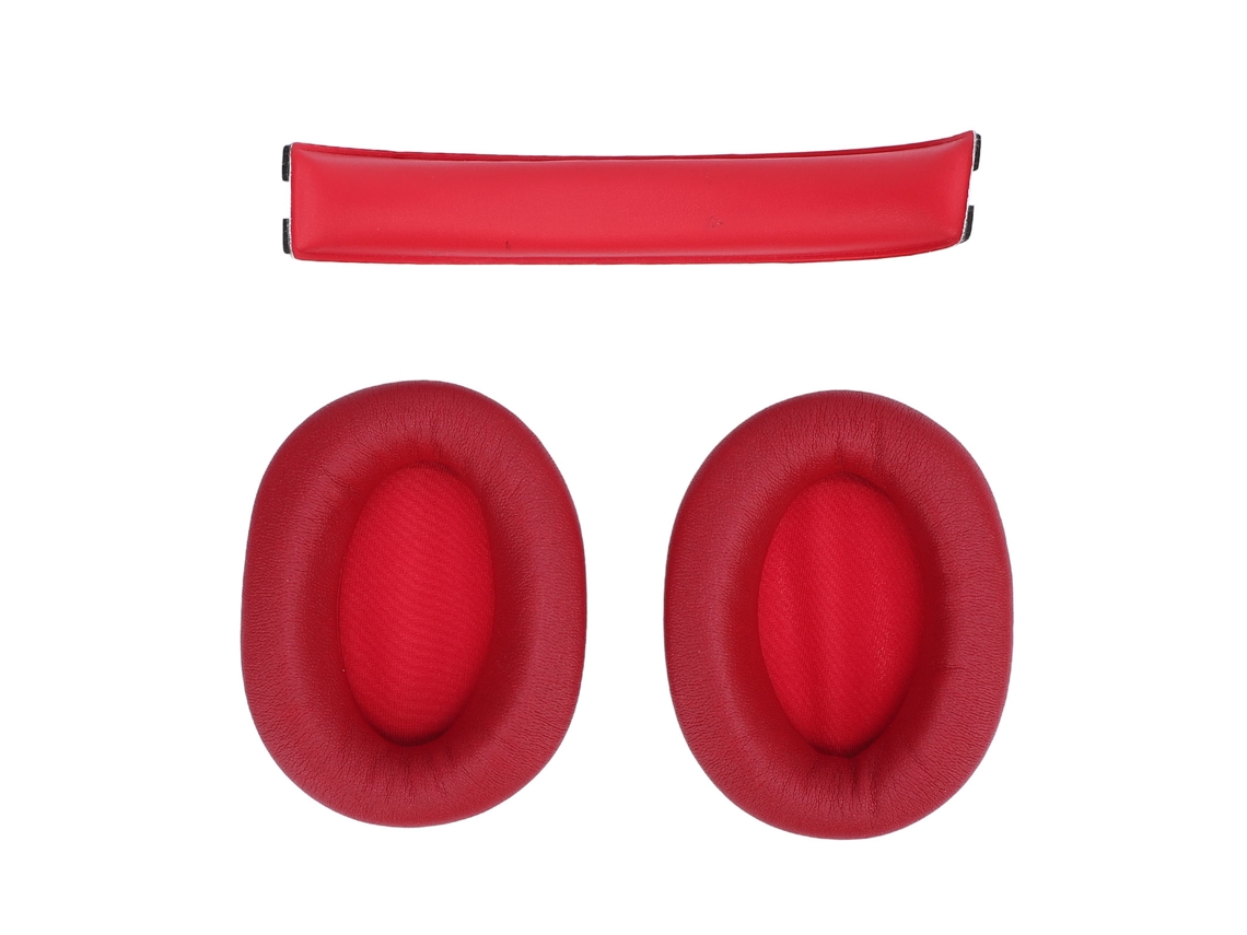 Kit Almofadas LAXISCREED para W800bt Plus Vermelho