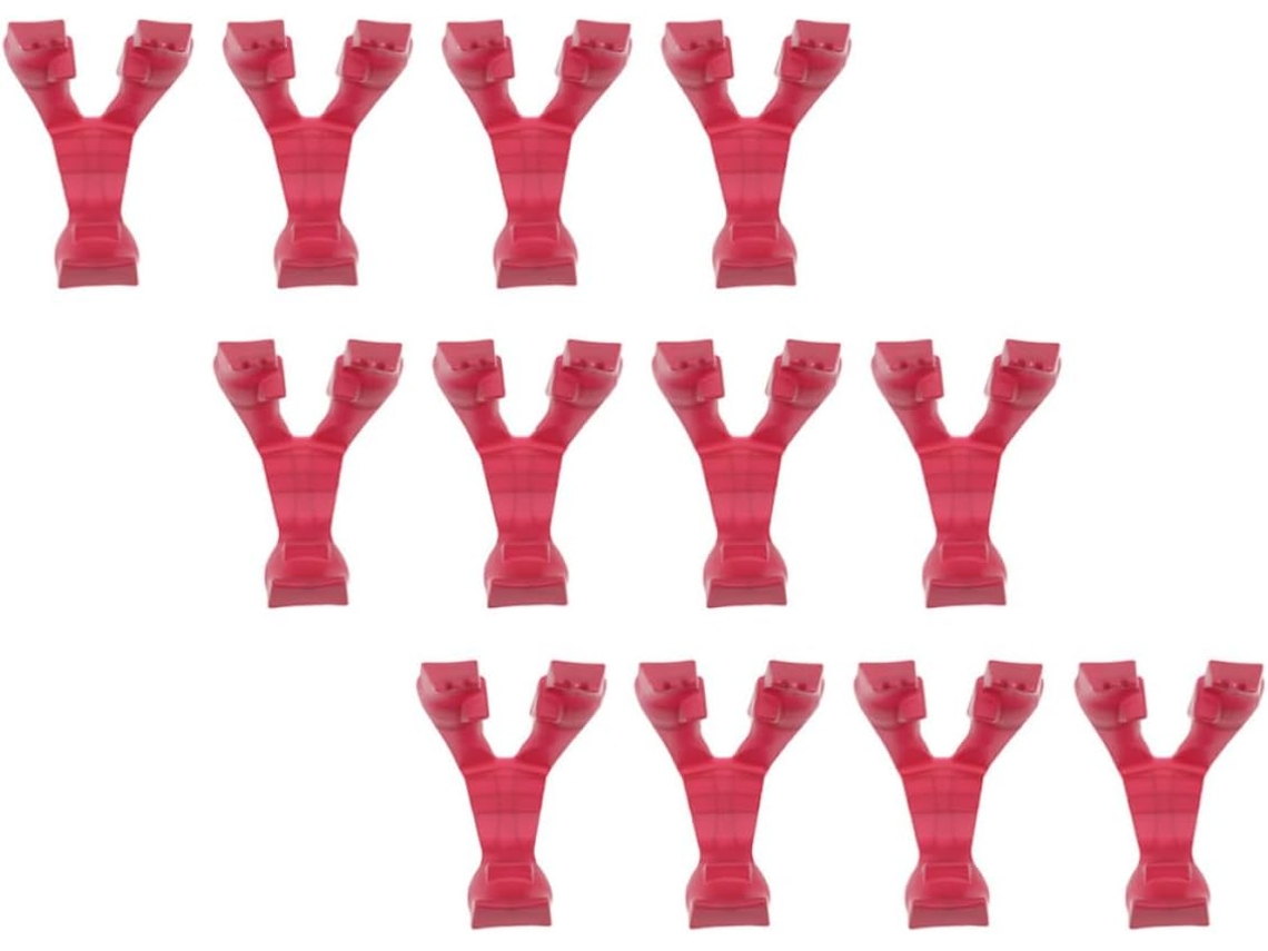 Conjunto De 24 Pinças Para Servir Alimentos Em Plástico Pp