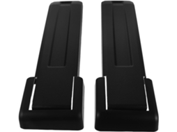 Conjunto de 2 camadas de Dobradiça para porta traseira em plástico ABS resistente às intempéries.