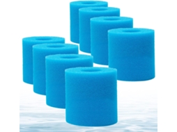 Cartuchos De Filtro Para Intex Tipo H, Espuma De Filtro Reutilizável Para Piscinas, Jardim Exterior, 8 Peças