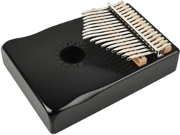 Kalimba, Instrumento De Teclado Com 17 Teclas (preta)