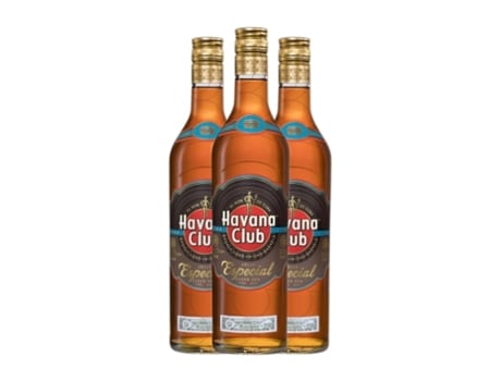 Rum HAVANA CLUB Especial Garrafa Medium (0.5 L - 3 Unidades)