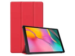 Capa Para Tablet Lurelia, Compatível Com Samsung Galaxy Tab S9 Ultra 14.6 2023 Fina E Leve, Vermelho, Dobrável Com Suporte