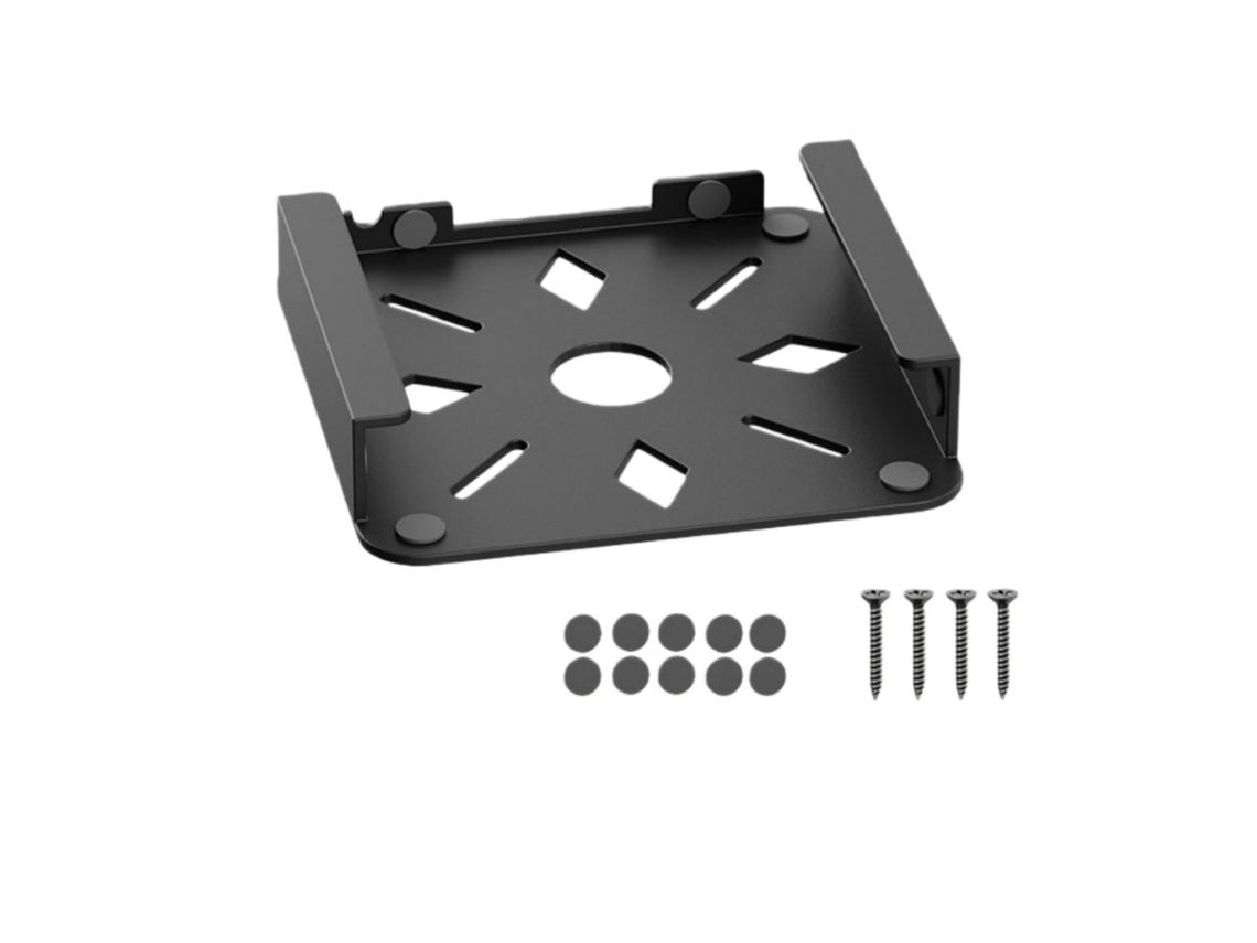 Suporte de Parede para Mac Mini Aço Carbono, Compatível com Apple Mac Mini INF