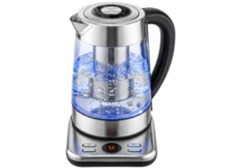 Chaleira elétrica 1,7l 2200w com termostato e coador de chá S/MARCA