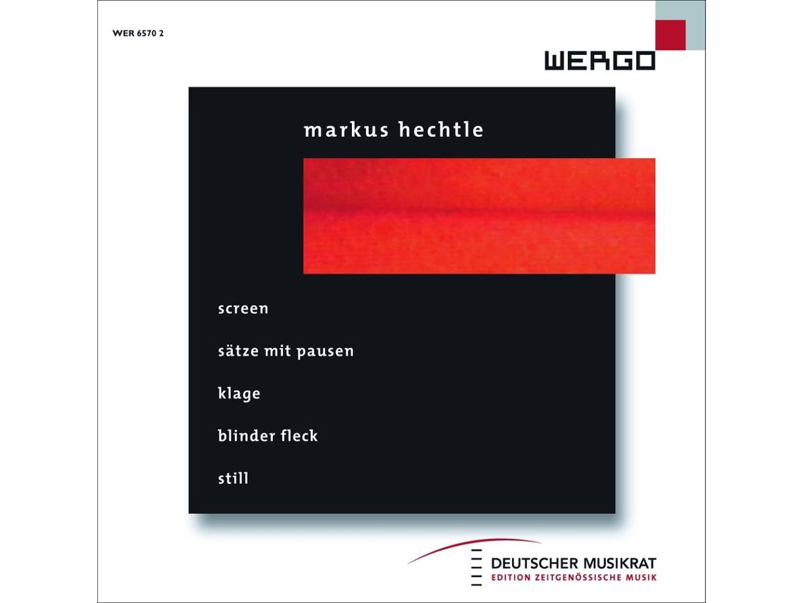 CD Ensemble Modern - screen/Sätze mit Pausen/Klage/Blinder Fleck (1CD)