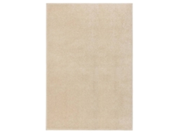 Tapete VIDAXL Bege Plástico (160x230 cm)