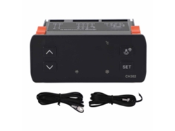 Controle Digital de Temperatura com Dois Sensores Termostato Inteligente para Geladeira Freezer Ac110v Ac220v