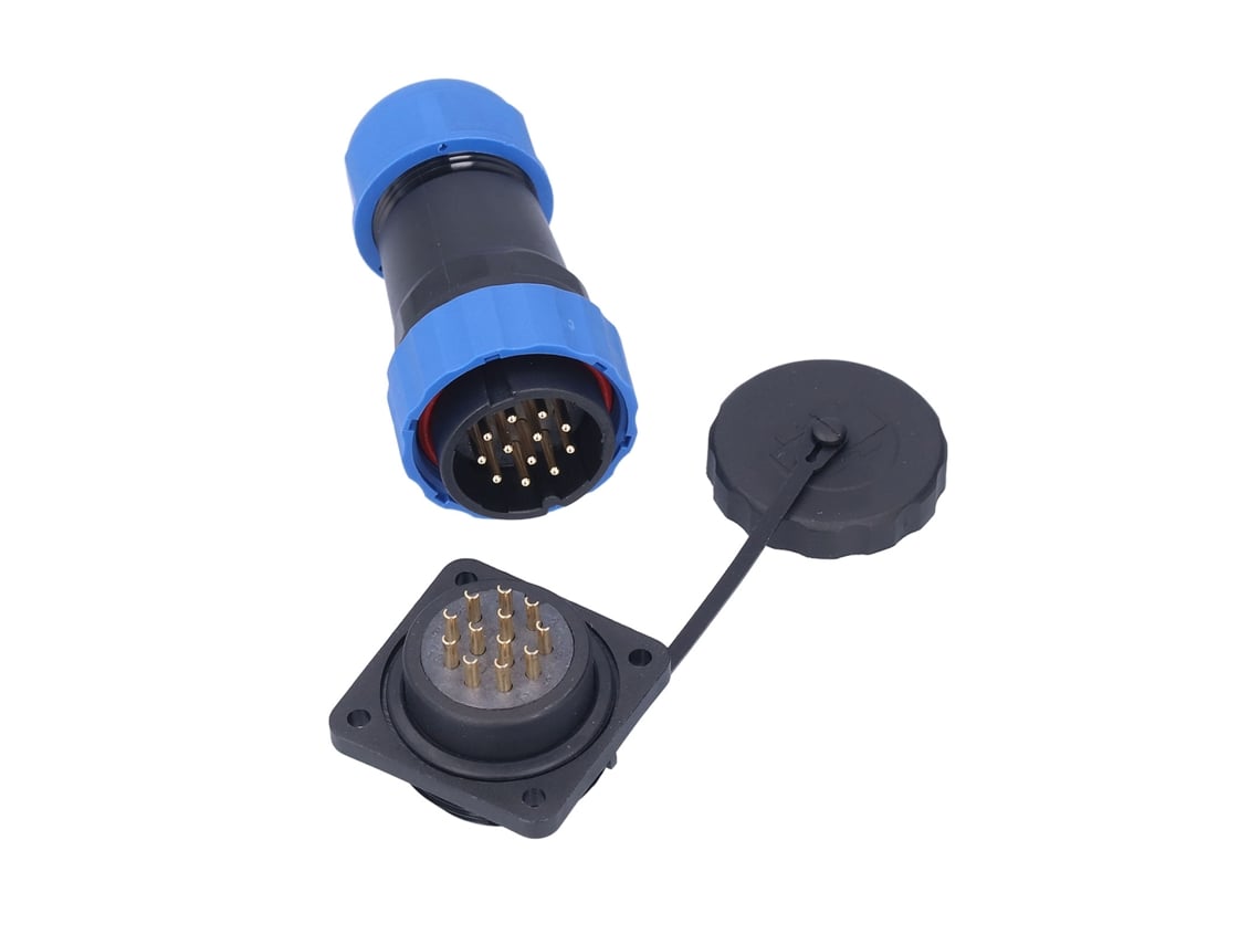 Conector IP68 para Avião 380V 10A