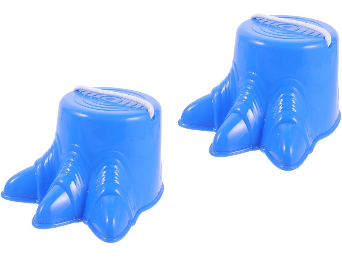 Pernas De Pau De Brinquedo Para Meninos E Meninas, Conjunto Com 2 Unidades, Azul |