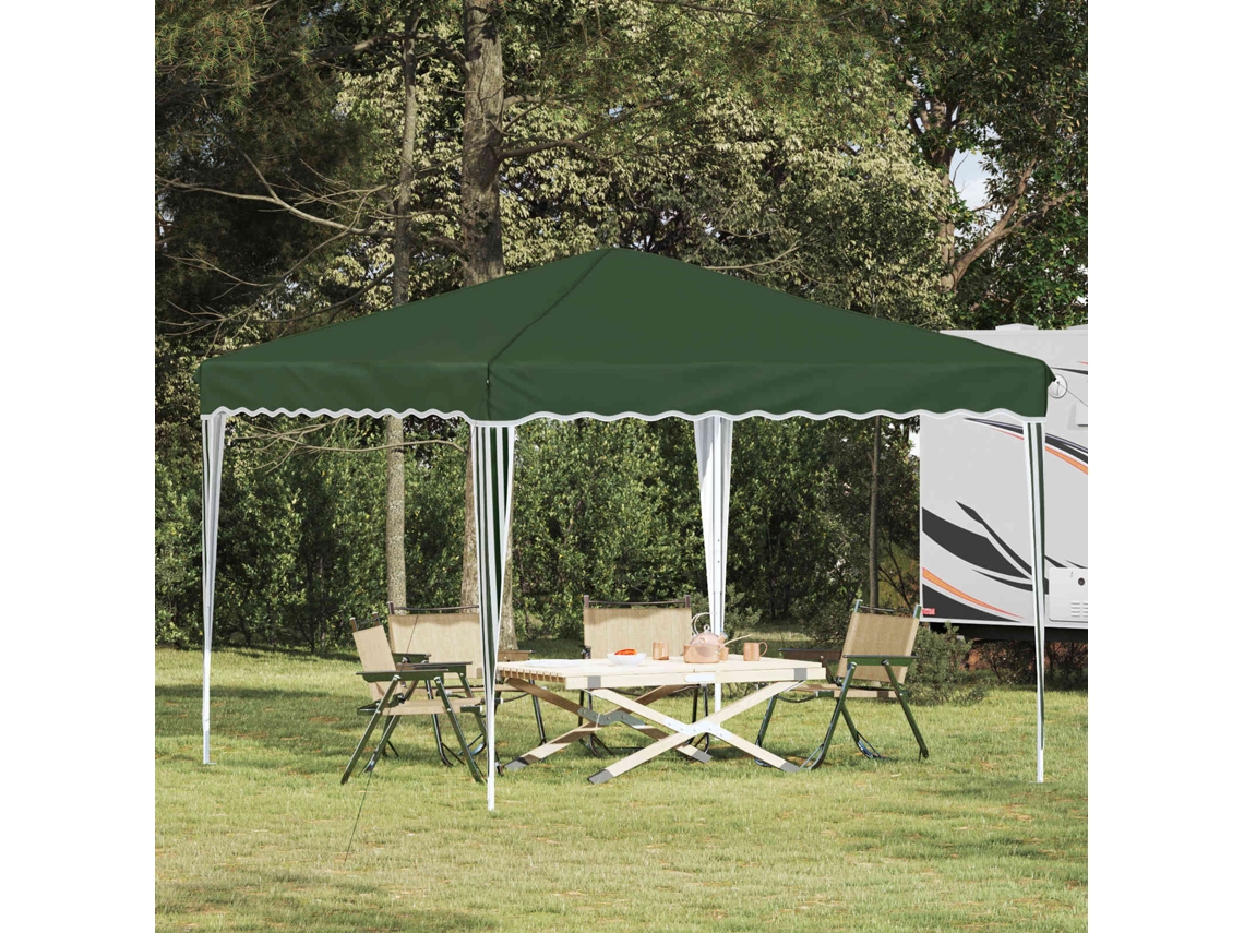 Vidaxl Tenda De Festa Pop-up 288 X 288 X 245 Cm Verde Tecido Oxford
