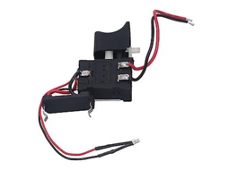 Interruptor De Controle De Velocidade Do Gatilho Da Furadeira Cw Ccw Reversível Com Lâmpada 7,2 24 V Dc 16 A Para Substituição Slowmoose