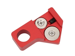 Regua Triangular YURU 7 Polegadas em Alumínio com Escala