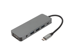 Hub Usb-c (converte Para 3*usb3.0, Suporta Hd 4k) Estação De Docking 11 Em 1