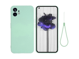 Capa De Silicone Líquido À Prova De Choque For Nothing Phone 1 Pure Color