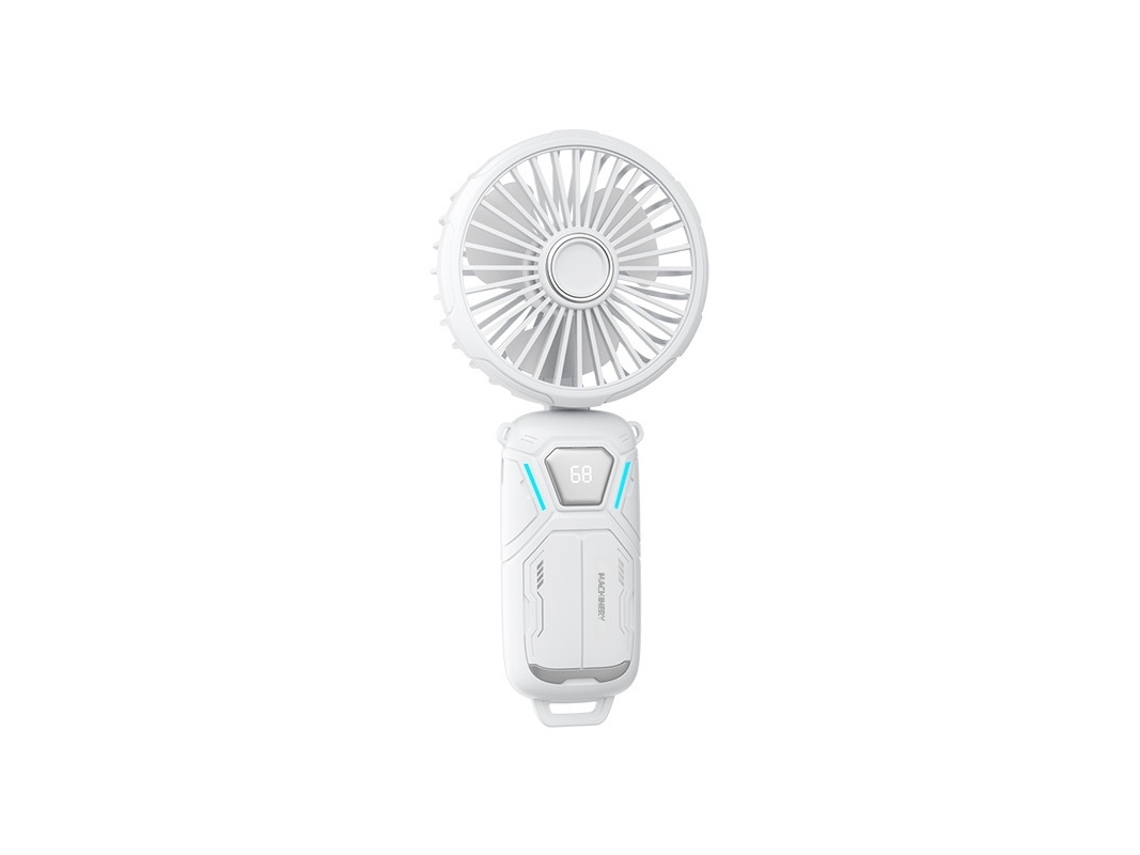 Ventilador Portátil Dobrável de Mão, para Pescoço, Vento Forte, Pequeno, Ideal para Escritório, Estudante, Dormitório e Uso Ao Ar Livre CHABERLU