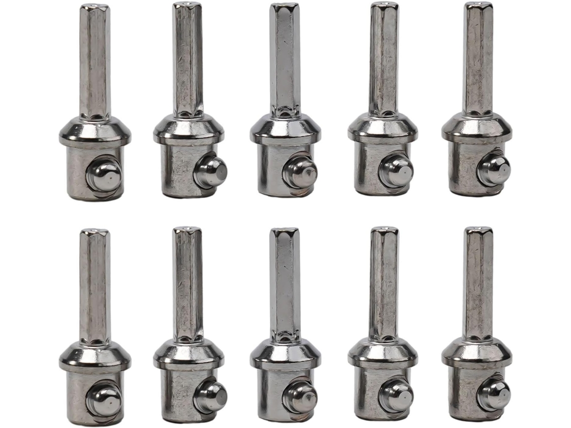 De Metal Para Escova Limpeza Maior Conexão Suave, Pacote Com 1 Ou 10 Unidades