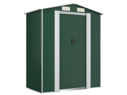 Garden Shed, Garden Sheds Vidaxl Verde Aço (n/a)