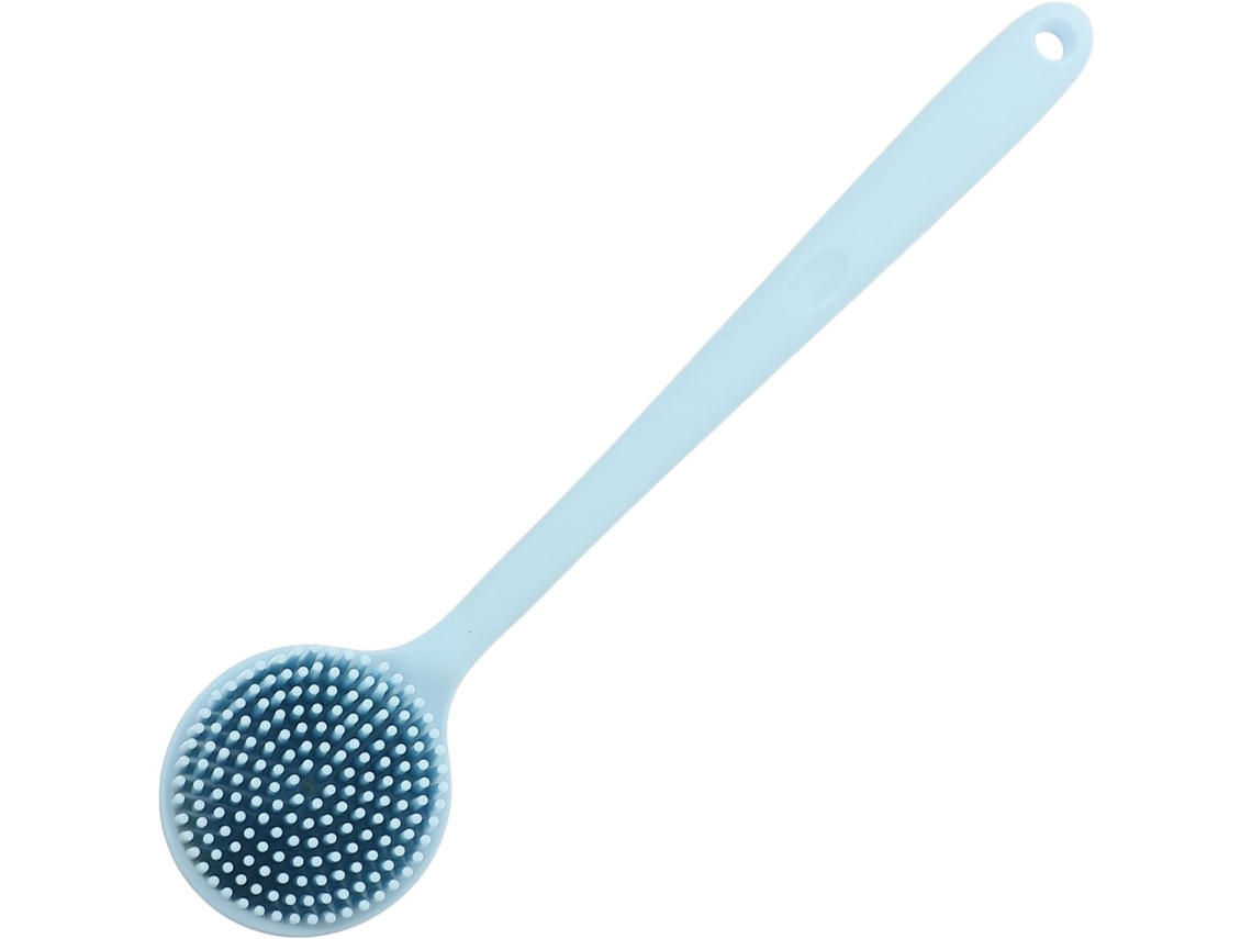 Escova De Costas Silicone Dechous Para Banheiro, Escova De Banho Com Cabo Longo, Limpa, Esfolia E Deixa A Pele Macia