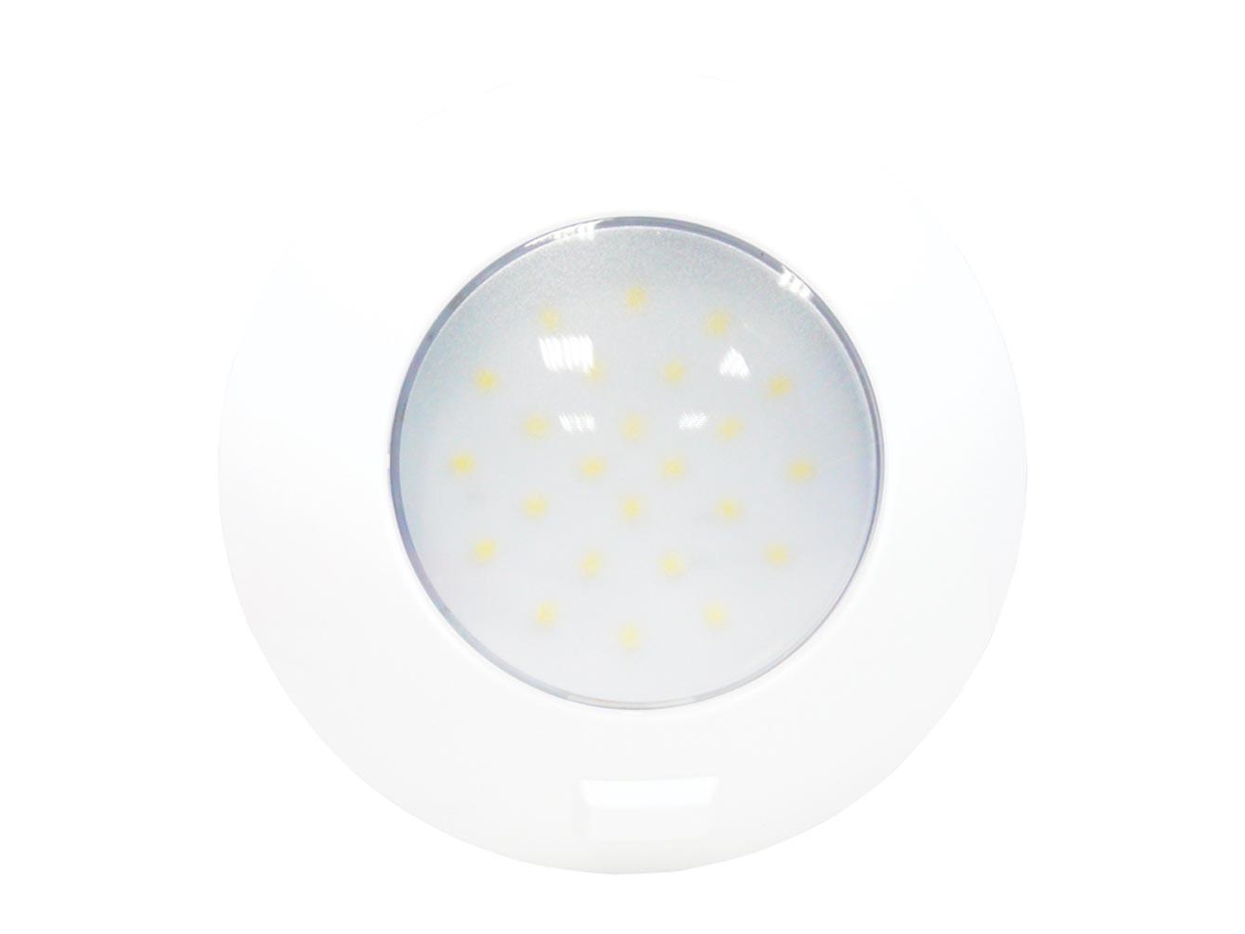 AQUALED Round Dome Light With Switch 4000k