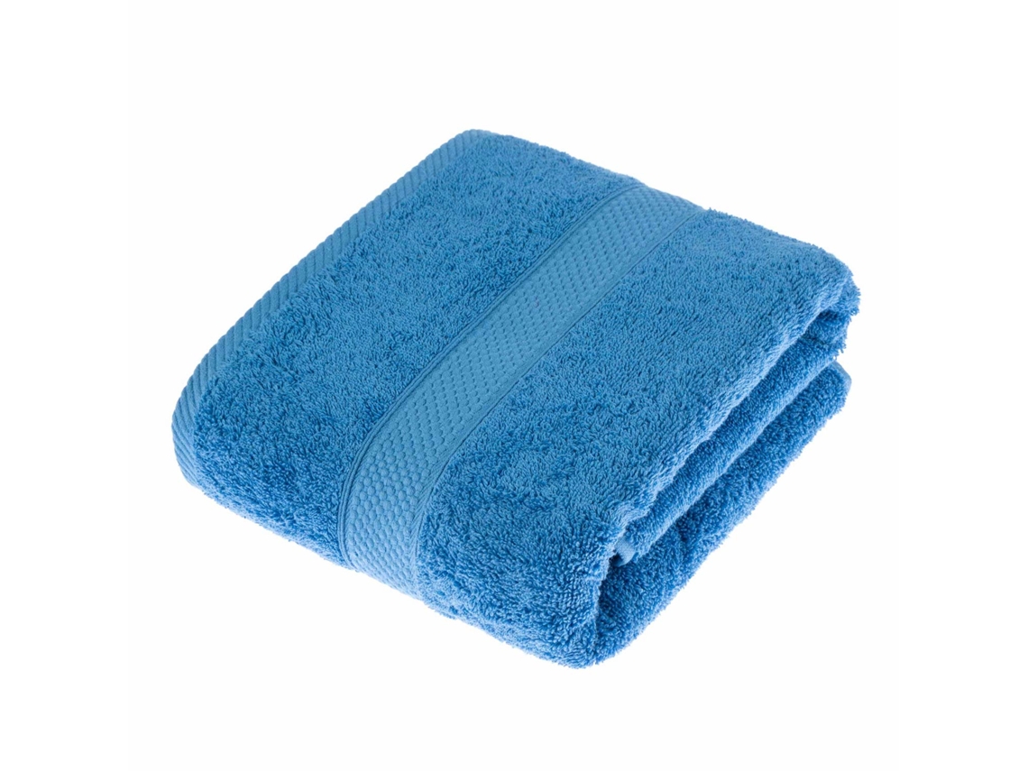 Homescapes Turkish Cotton Cobalt Blue Bath Towel
