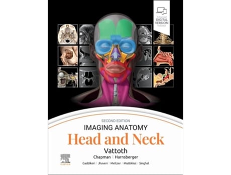Livro Imaging Anatomy Head and Neck de Surjith Vattoth MD FRCR (Inglês - Capa Dura)