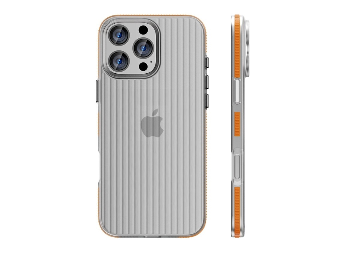 Zsanfs Capa Para Iphone 13 Pro Max, Cor Laranja