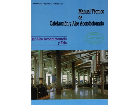 Livro Manual Tecnico De Calefaccion Y AC Tomo2 de Recknagel (Espanhol)