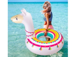 Boia Inflável de Alpaca para Piscina, Brinquedo para Festa AQUAFORGE