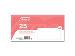 Envelopes FIRMO 25 Unidades (110 x 220 mm)