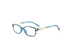 Óculos de Leitura com Lentes Anti blue Ópticas +100 a +400 Graus para Idosos e Idosas