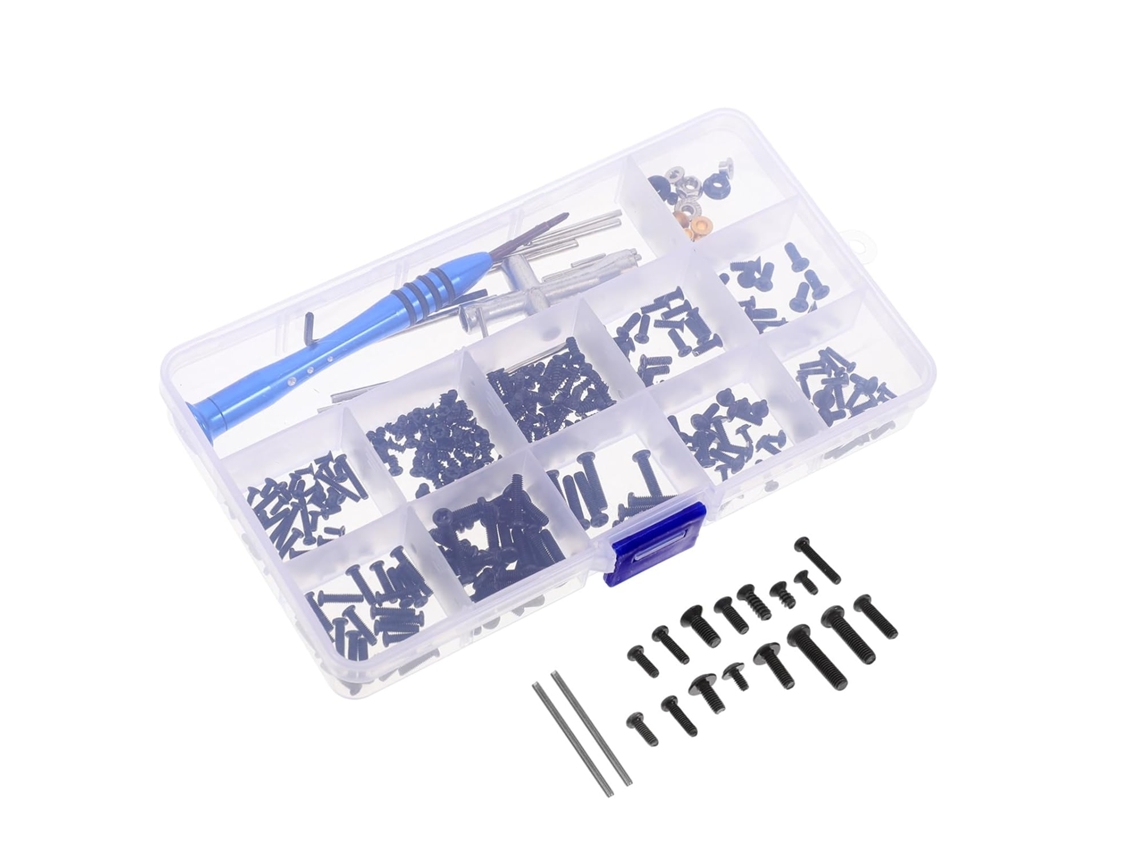 Conjunto De Parafusos E Porcas Para Carro Rc - Ferramentas De Reparo E Substituição