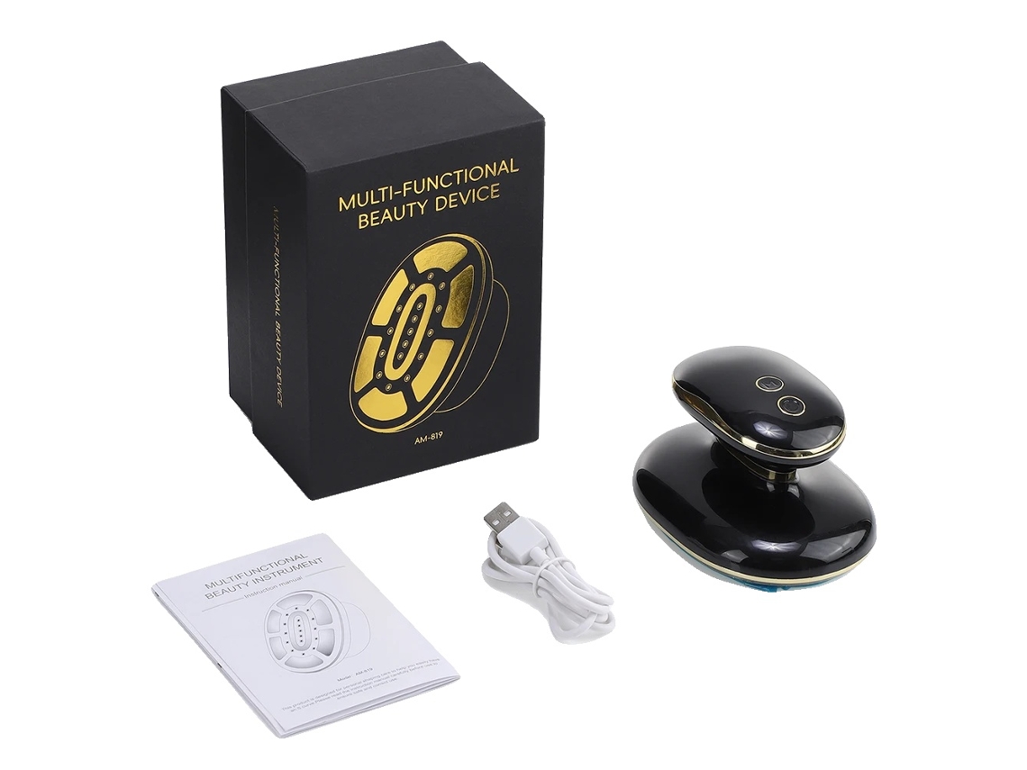 Massageador De Celulite, Escultura Corporal Sem Fio, Tecnologia De Emagrecimento, Preto