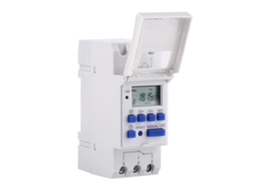 Relé Eletrônico Com Timer Programável Semanal Lcd 16 On/off (ac/dc12v)