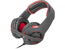 Auscultadores Gaming com Fio GENESIS HX60 (Over Ear - Multiplataforma - Noise Cancelling - Preto)