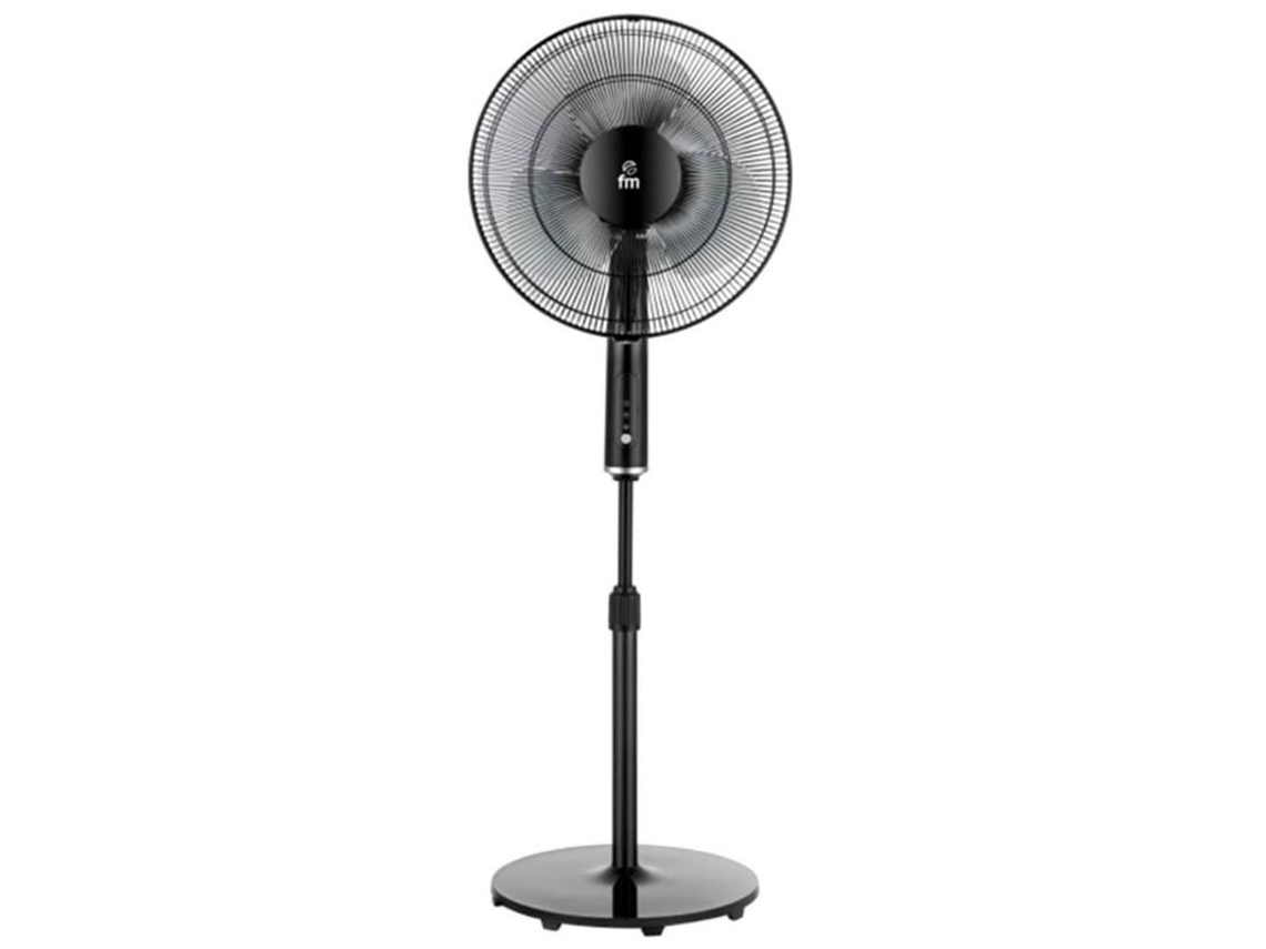 Ventilador Pie 40 Cm Mando P420 Negro Fm