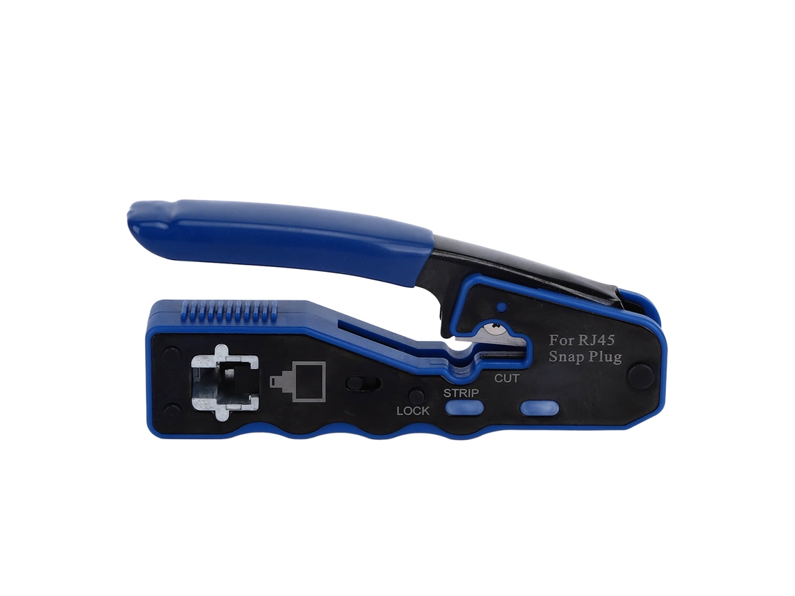 Ferramenta De Crimpagem Laxiscreed Para Cabos De Rede, Corte Ethernet E Desencapamento De Fios